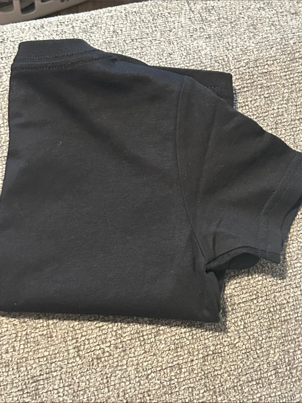 Ralph Lauren Black Tee with White Pony and Sleeve Number 50% OFF SEND OFFER